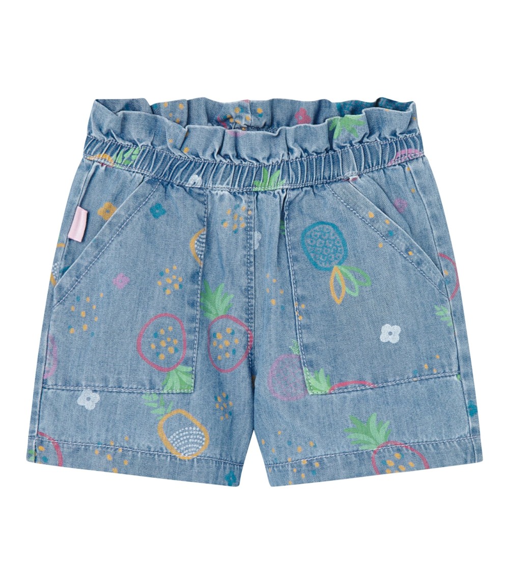 Jeans-Shorts Ananas