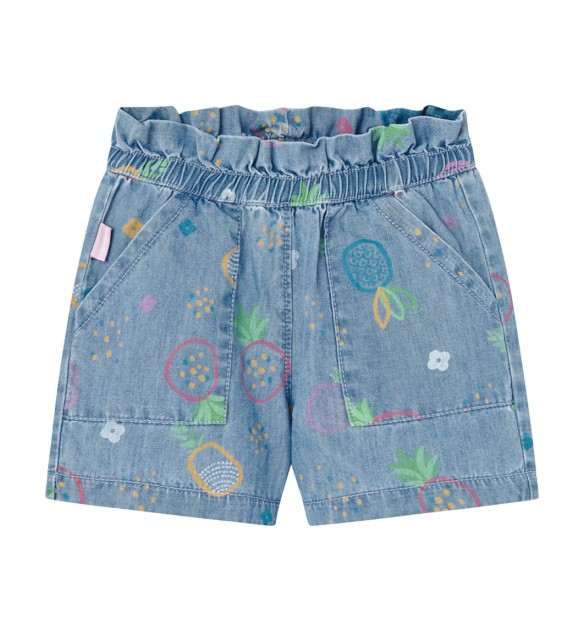 Jeans-Shorts Ananas