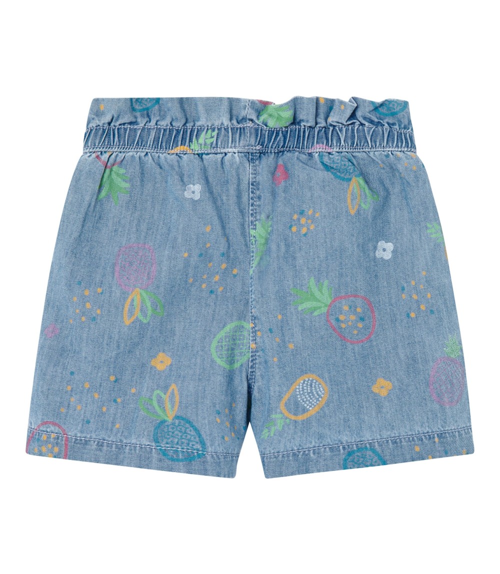 Jeans-Shorts Ananas