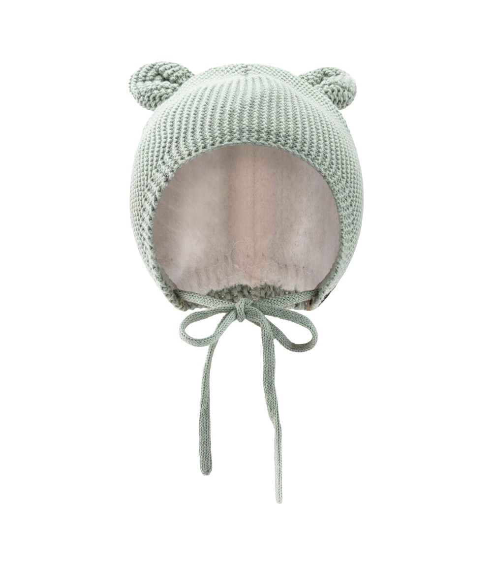 Winter-Strickmütze mit Ohren