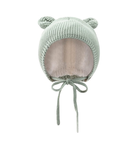 Winter-Strickmütze mit Ohren