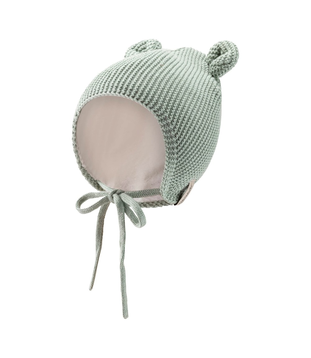 Winter-Strickmütze mit Ohren