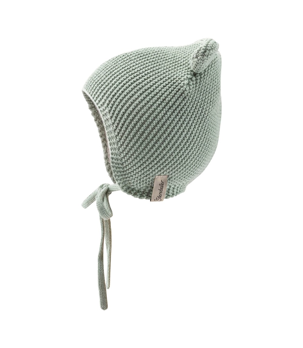 Winter-Strickmütze mit Ohren