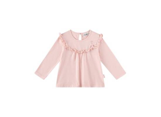 Shirt langarm Rüschen