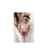 Krepp-T-Shirt Flügelarm Blumen Rüschen