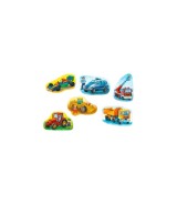 6 erste Puzzles - Fahrzeuge