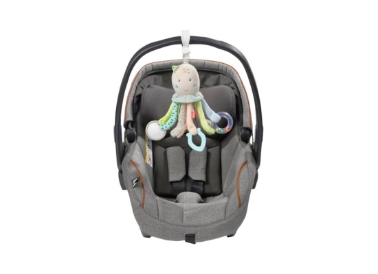 Hängespielzeug Activity-Oktopus mit Klemme Meereskinder