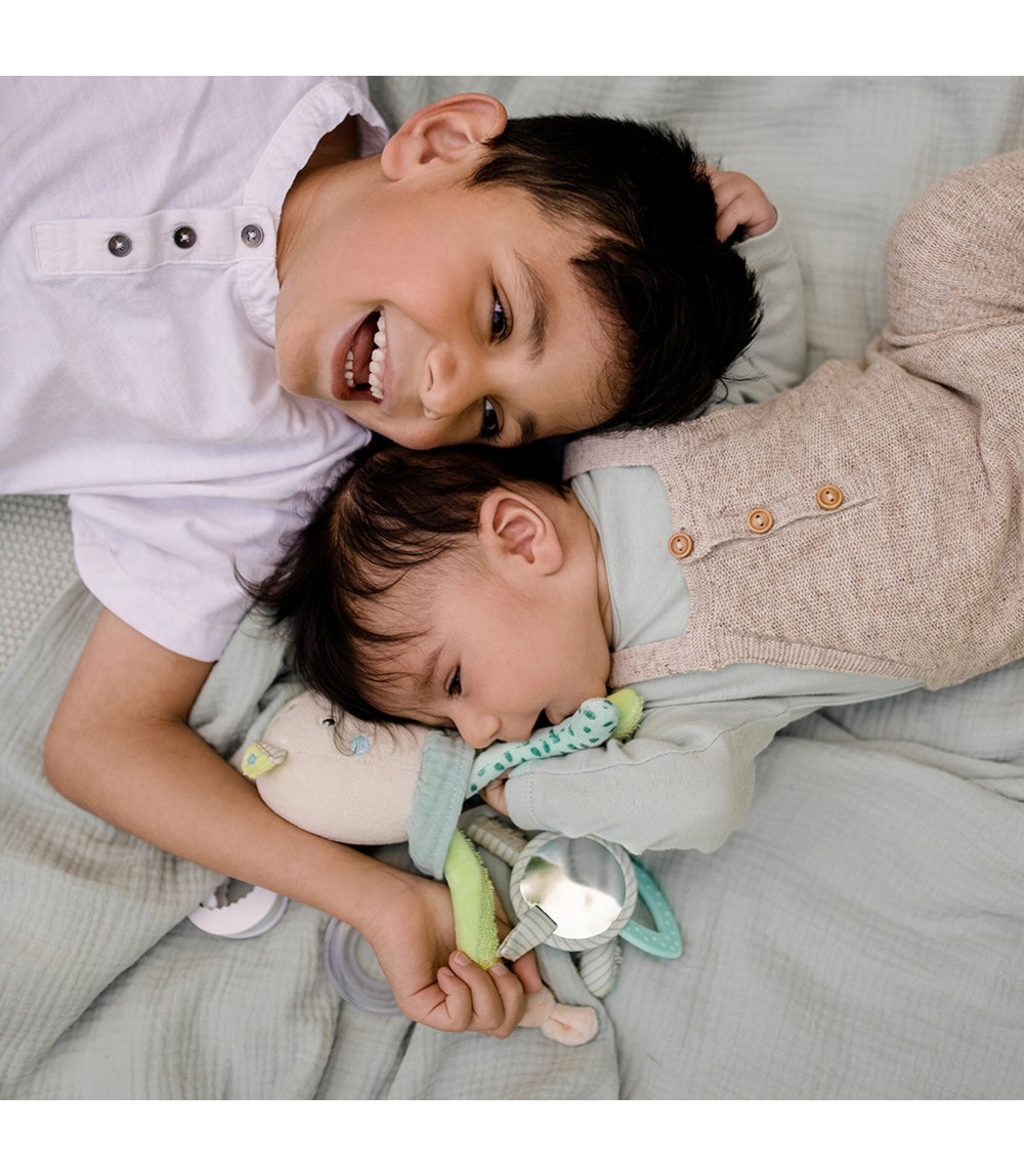 Hängespielzeug Activity-Oktopus mit Klemme Meereskinder