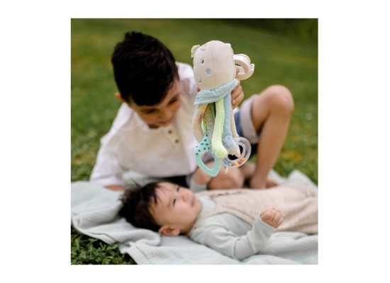 Hängespielzeug Activity-Oktopus mit Klemme Meereskinder