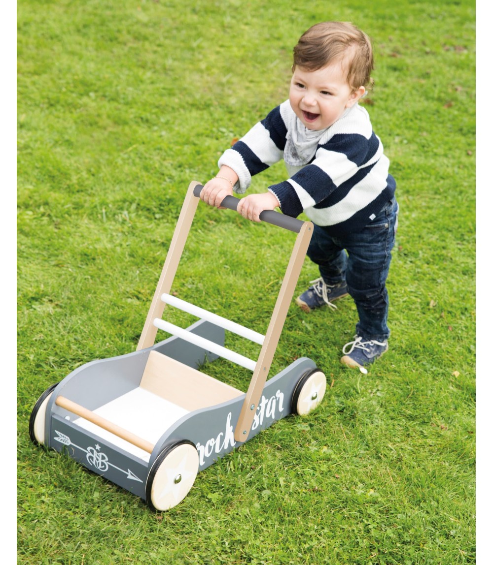 Lauflernwagen mit Bremse Rock Star Baby 3