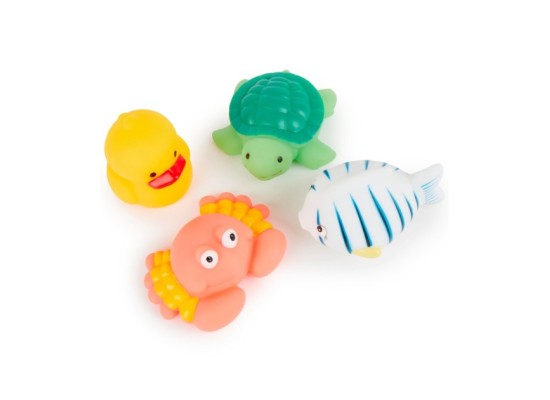 Badespielzeug Baby 4er Set  - ab 12 Monate