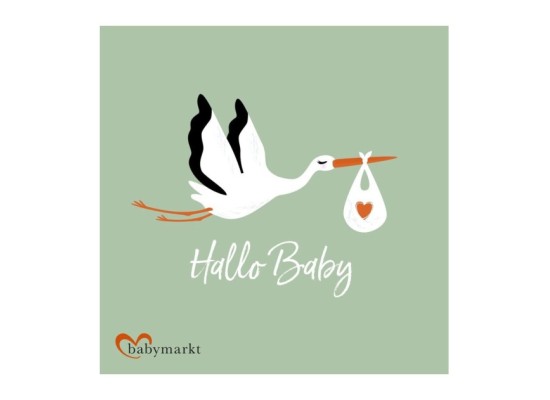 Geschenkgutschein Hallo Baby