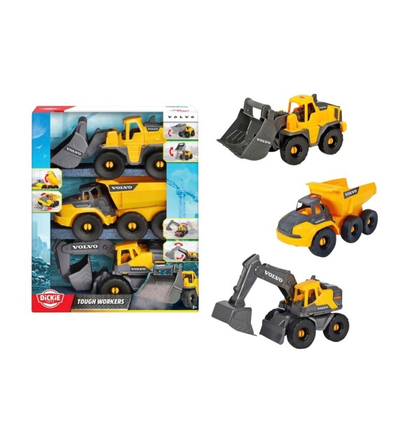 Volvo Baustellenfahrzeuge Tough Work Force