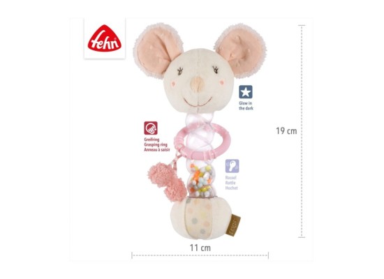 Rassel Regenmacher Maus feehnLAND