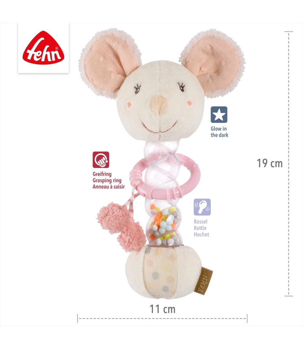 Rassel Regenmacher Maus feehnLAND