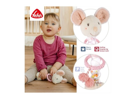 Rassel Regenmacher Maus feehnLAND