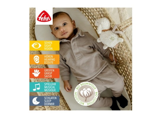 Mini-Spieluhr Schaf fehnNATUR 14cm