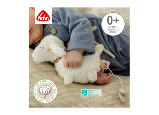 Mini-Spieluhr Schaf fehnNATUR 14cm