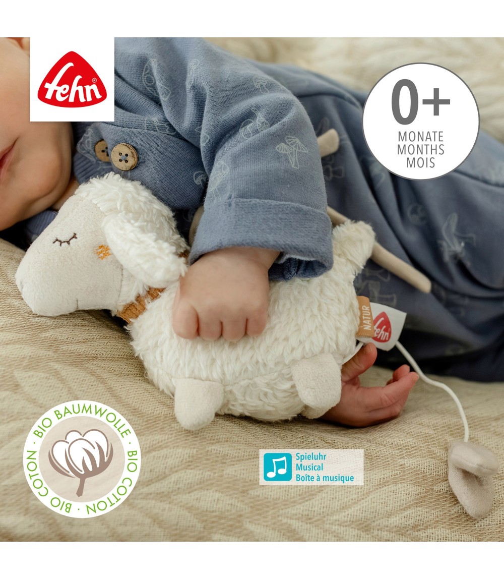 Mini-Spieluhr Schaf fehnNATUR 14cm