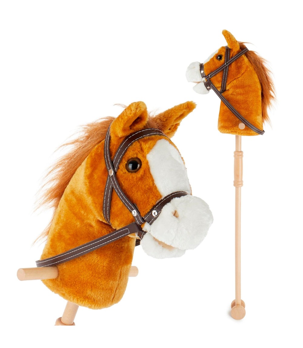 Steckenpferd Holz Brownie