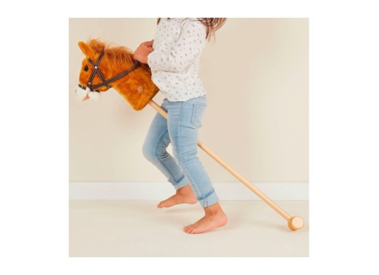 Steckenpferd Holz Brownie