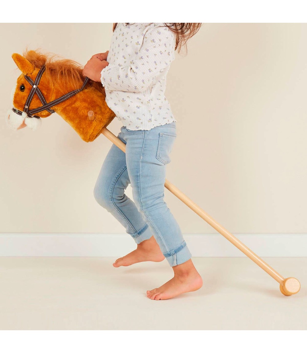 Steckenpferd Holz Brownie