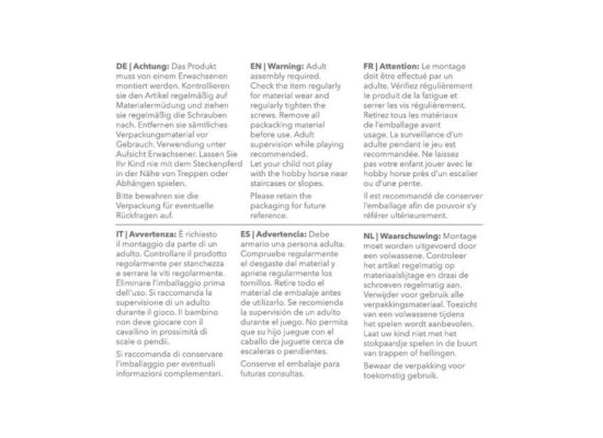 Steckenpferd Holz Brownie