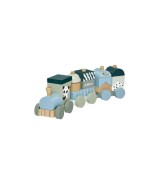 Spielzug aus Holz Panda 16-tlg.