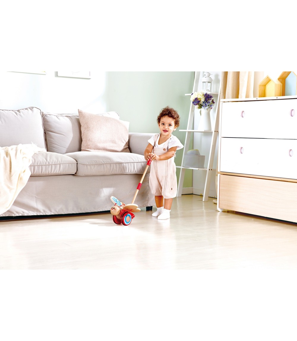 Schiebespielzeug Schmetterling aus Holz