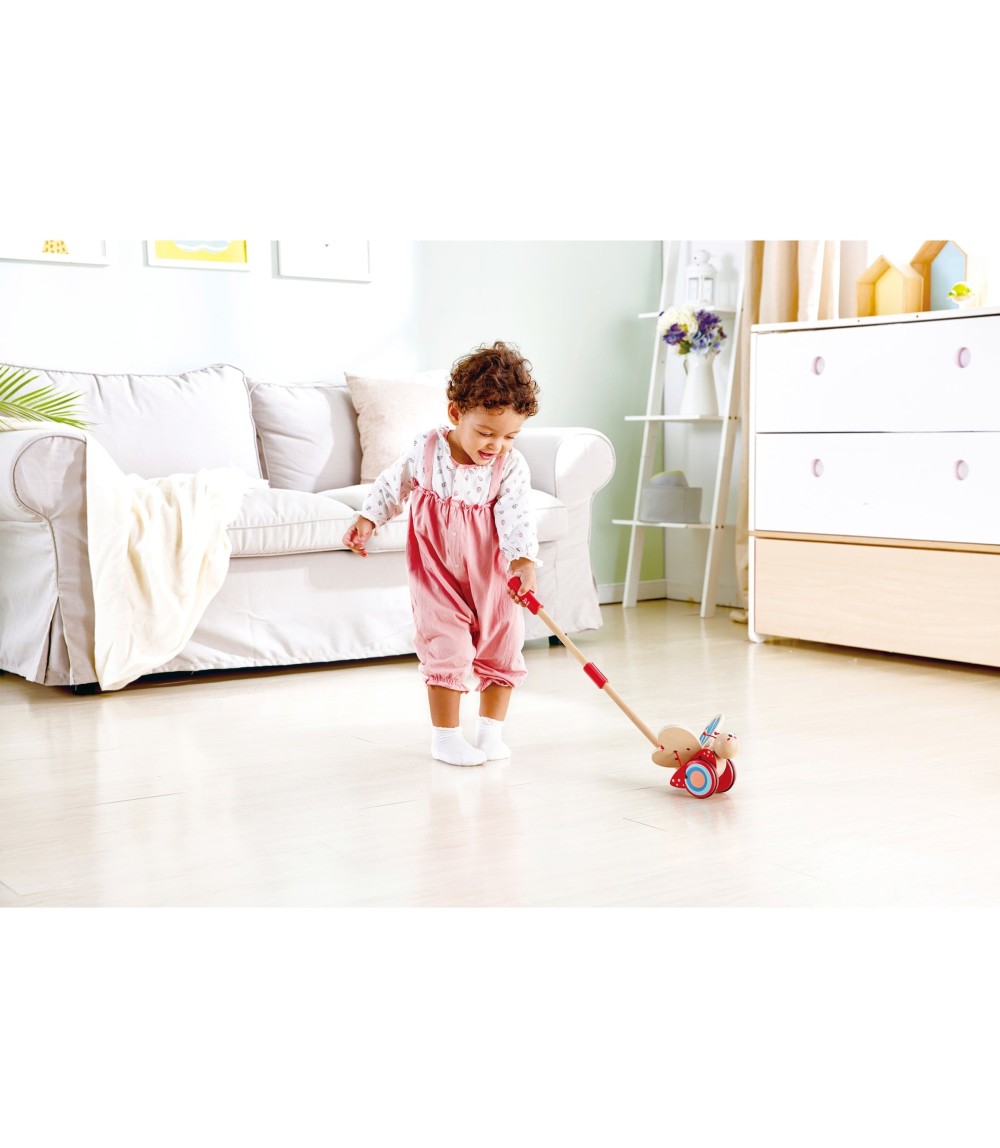 Schiebespielzeug Schmetterling aus Holz