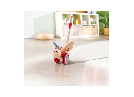 Schiebespielzeug Schmetterling aus Holz