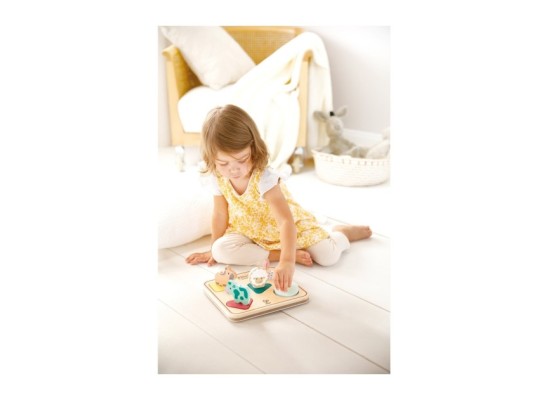 Puzzle Tiergeräusche Tom