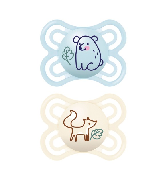 2er-Pack Schnuller Perfect Silikon