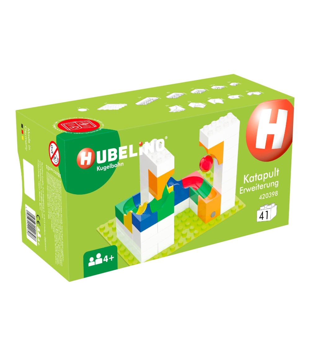 Kugelbahn Erweiterung Katapult 41-tlg.