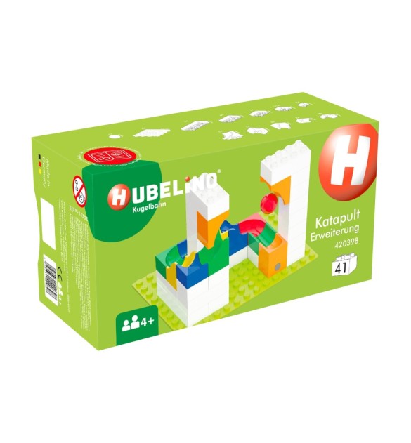 Kugelbahn Erweiterung Katapult 41-tlg.
