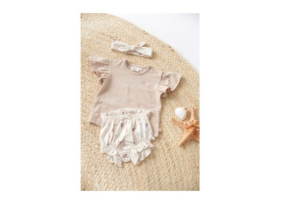 T-Shirt Ocean Rüschen