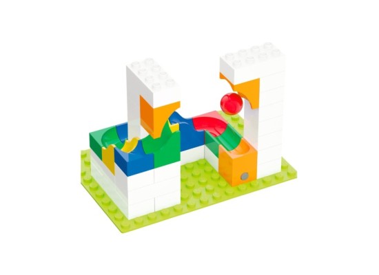 Kugelbahn Erweiterung Katapult 41-tlg.