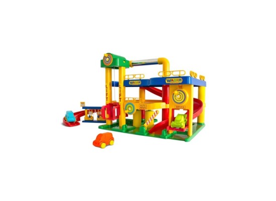 Parkgarage mit Zubehör