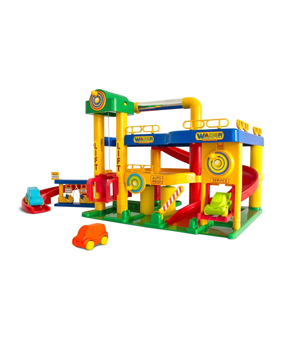 Parkgarage mit Zubehör