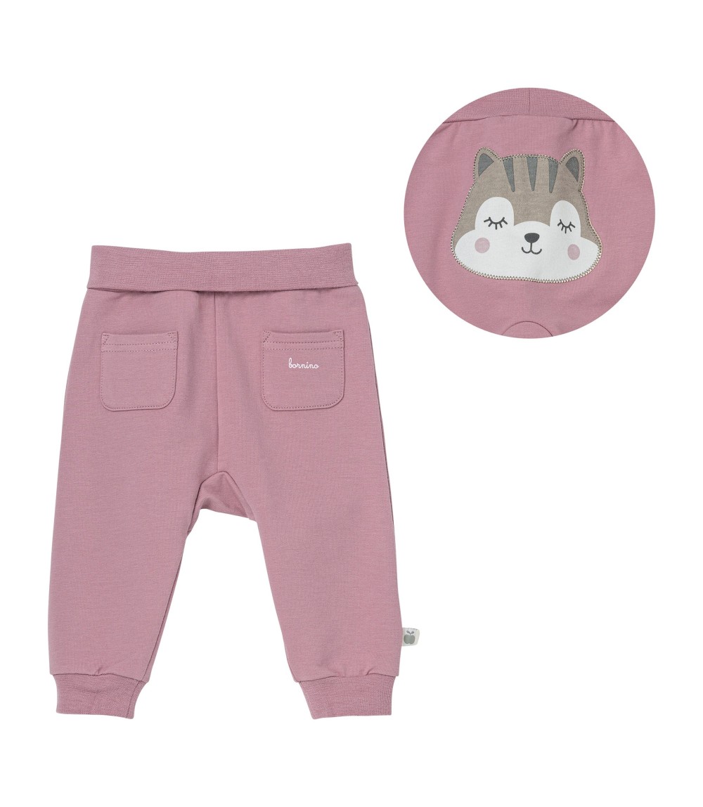 Jogginghose Po-Applikation Eichhörnchen