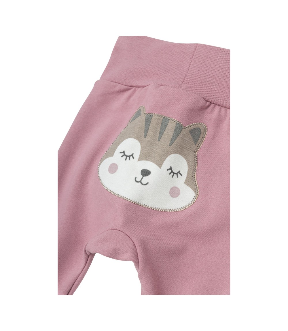 Jogginghose Po-Applikation Eichhörnchen