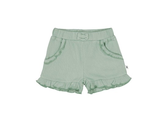 Krepp-Shorts Volant