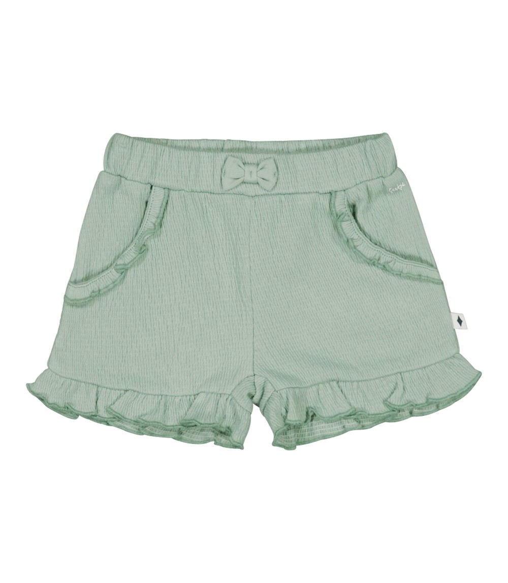 Krepp-Shorts Volant