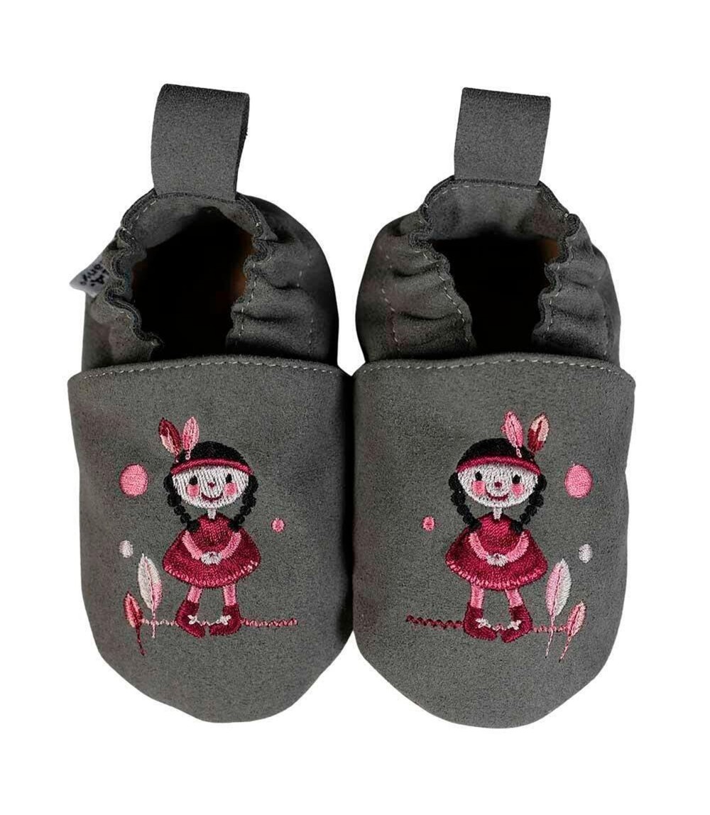 Kinderschuhe RecyStep Mädchen grau