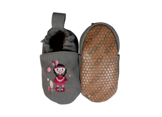 Kinderschuhe RecyStep Mädchen grau