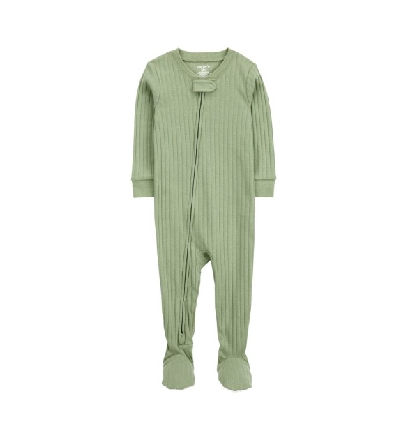 Overall mit Fuß Rippqualität