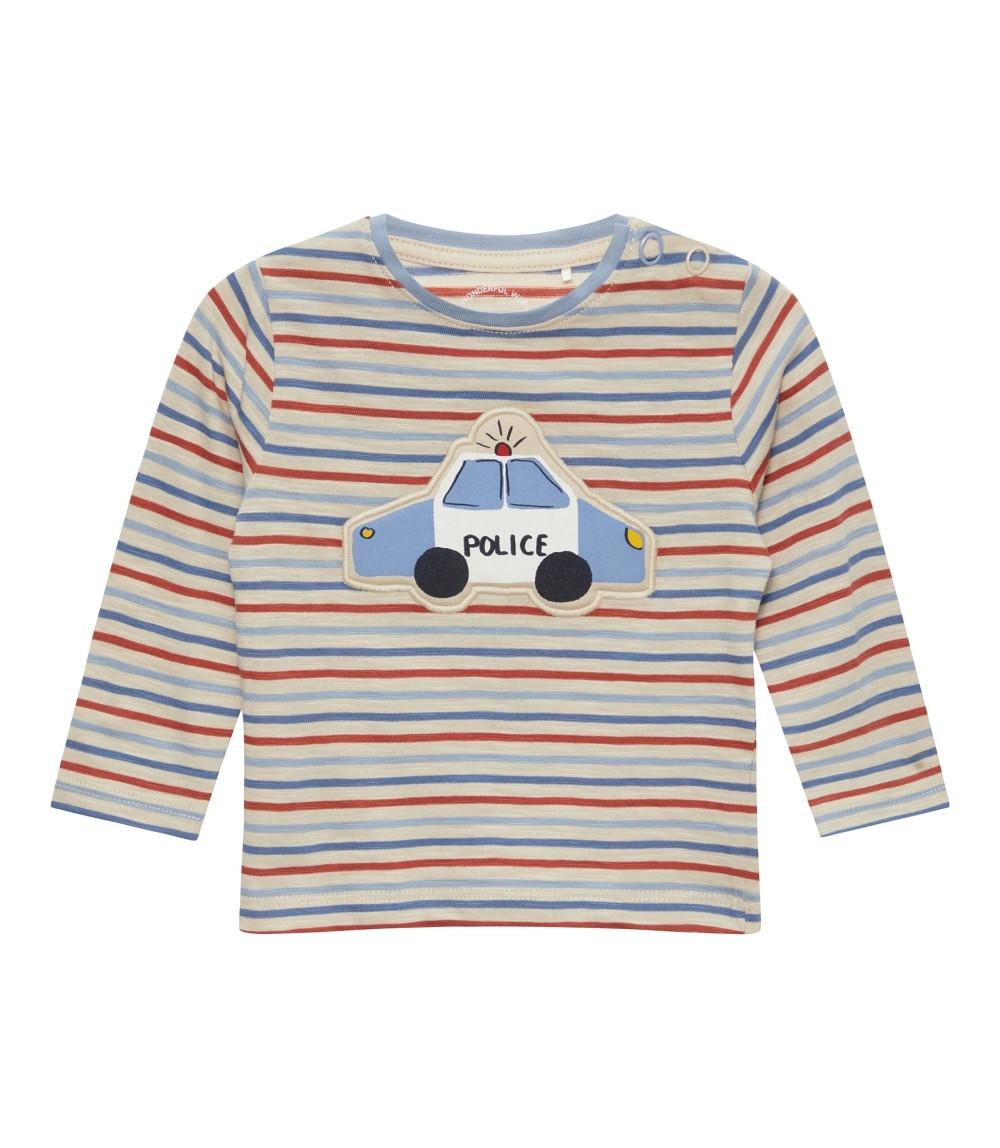 Shirt langarm Ringel Polizei