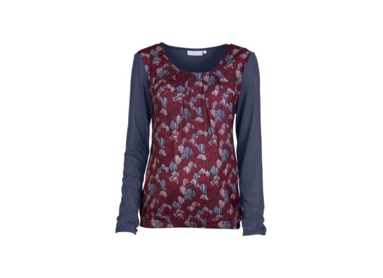 Umstands-Bluse Satin