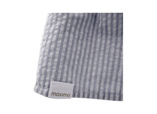 Schirmütze mit Nackenschutz Ringel