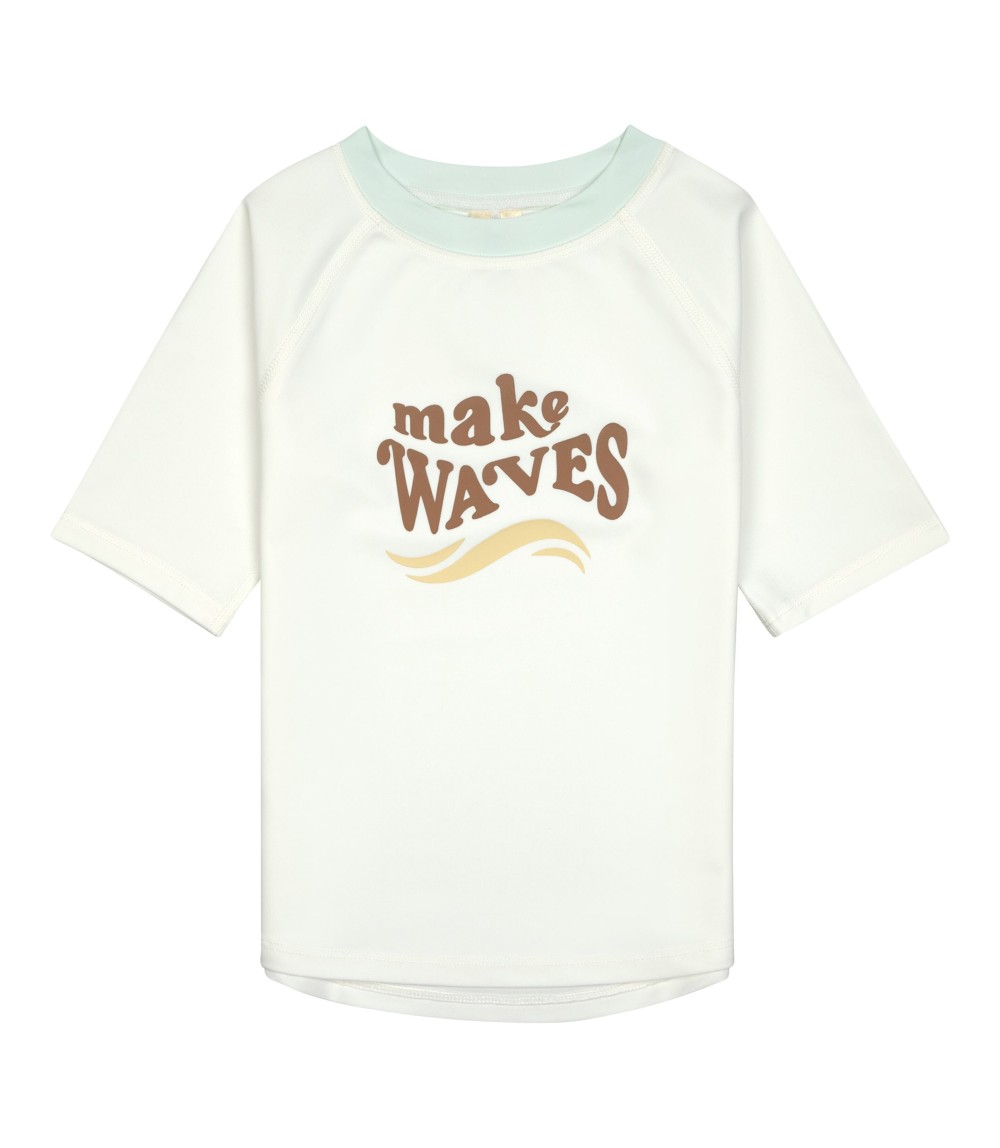 Bade-T-Shirt mit UV-Schutz Welle